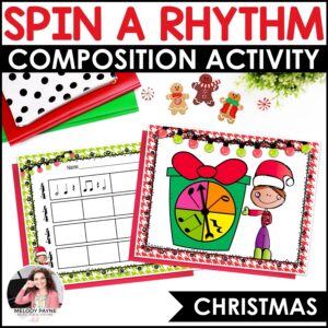 Christmas Rhythm Composition Activity for Piano & Music Students – Spin A Rhythm