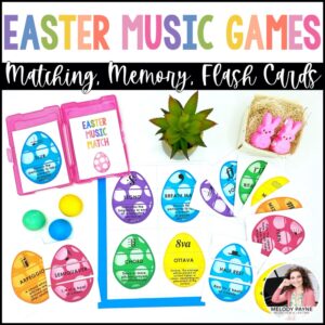 Easter Music Symbol Matching Games
