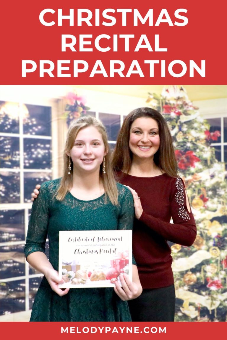 How to Prepare for a Christmas Piano Recital