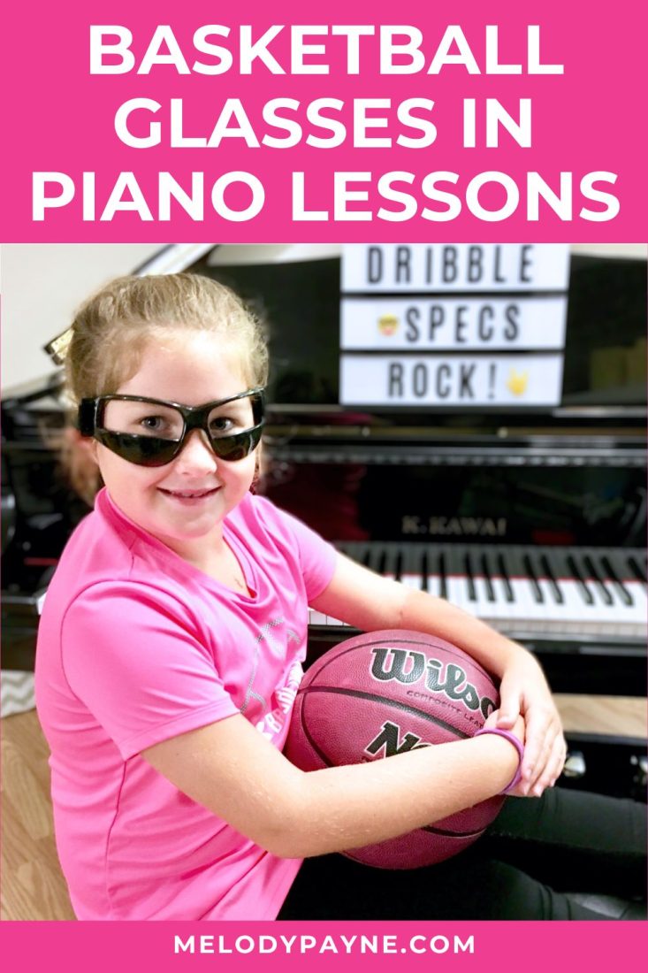 Basketball Dribble Specs in Piano Lessons? Yes Please!