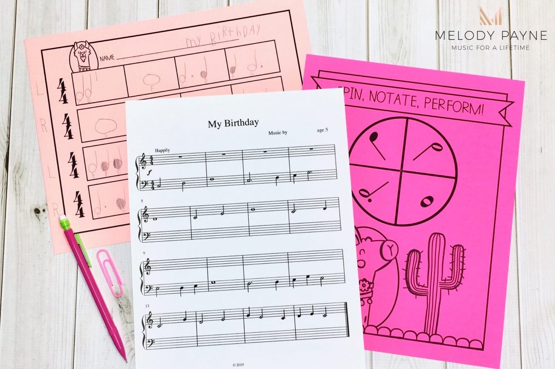Easy Music Composition Activity for Elementary Students - Tutorial