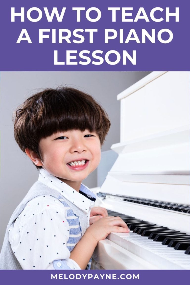 9 Must-Haves for a Successful First Piano Lesson