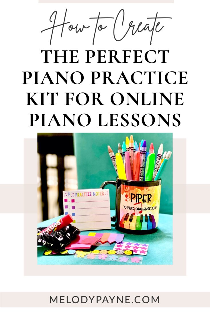 Piano practice kit