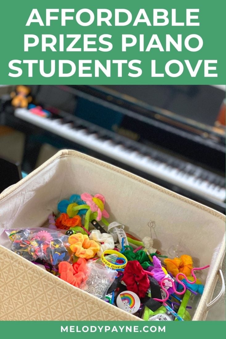 Fun & Affordable Prizes Piano Students Love!