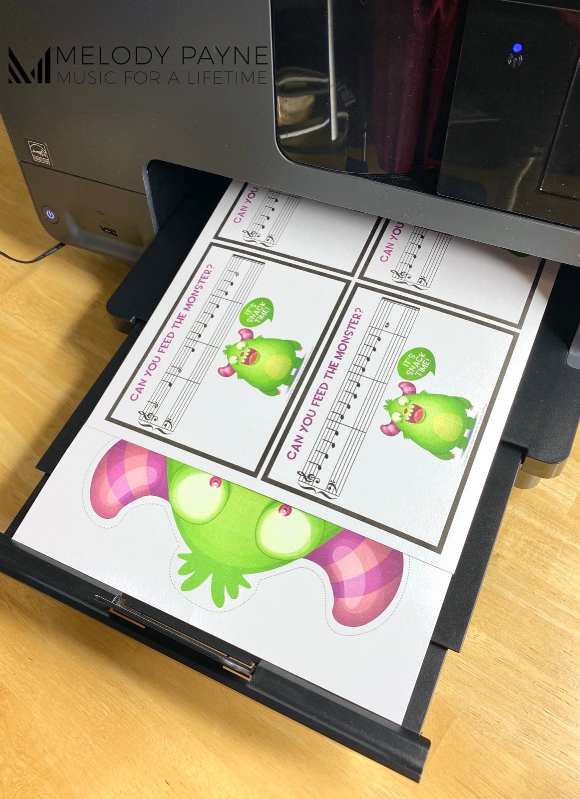Feed the Music Monster Sight-Reading and Ear Training Game for Piano Lessons 2 IMG 2814