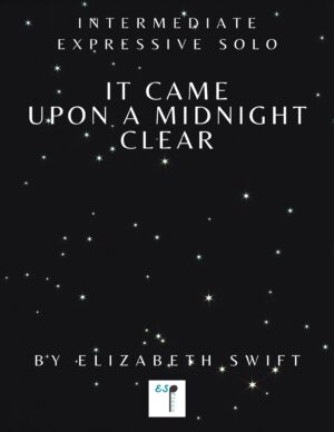 It Came Upon a Midnight Clear Christmas Sheet Music for Intermediate Piano Studio License