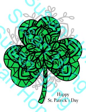 St. Patrick’s Day Posters And Coloring Page Bundle