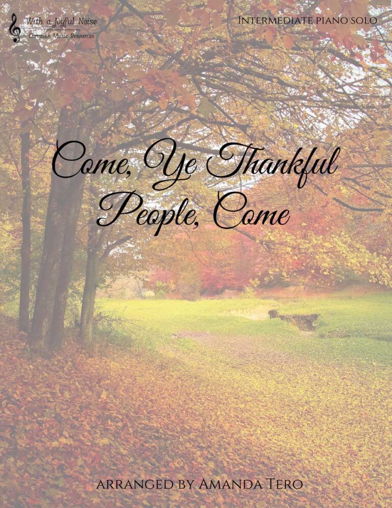02 Come Ye Thankful People Come sm