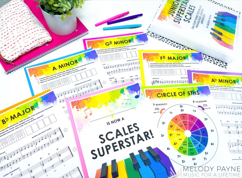 5 Reasons to Use Junior Superstar Scales with Young Beginners