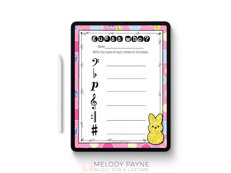 How I Use Easter Piano Worksheets to Conduct Spring Assessments for Beginners