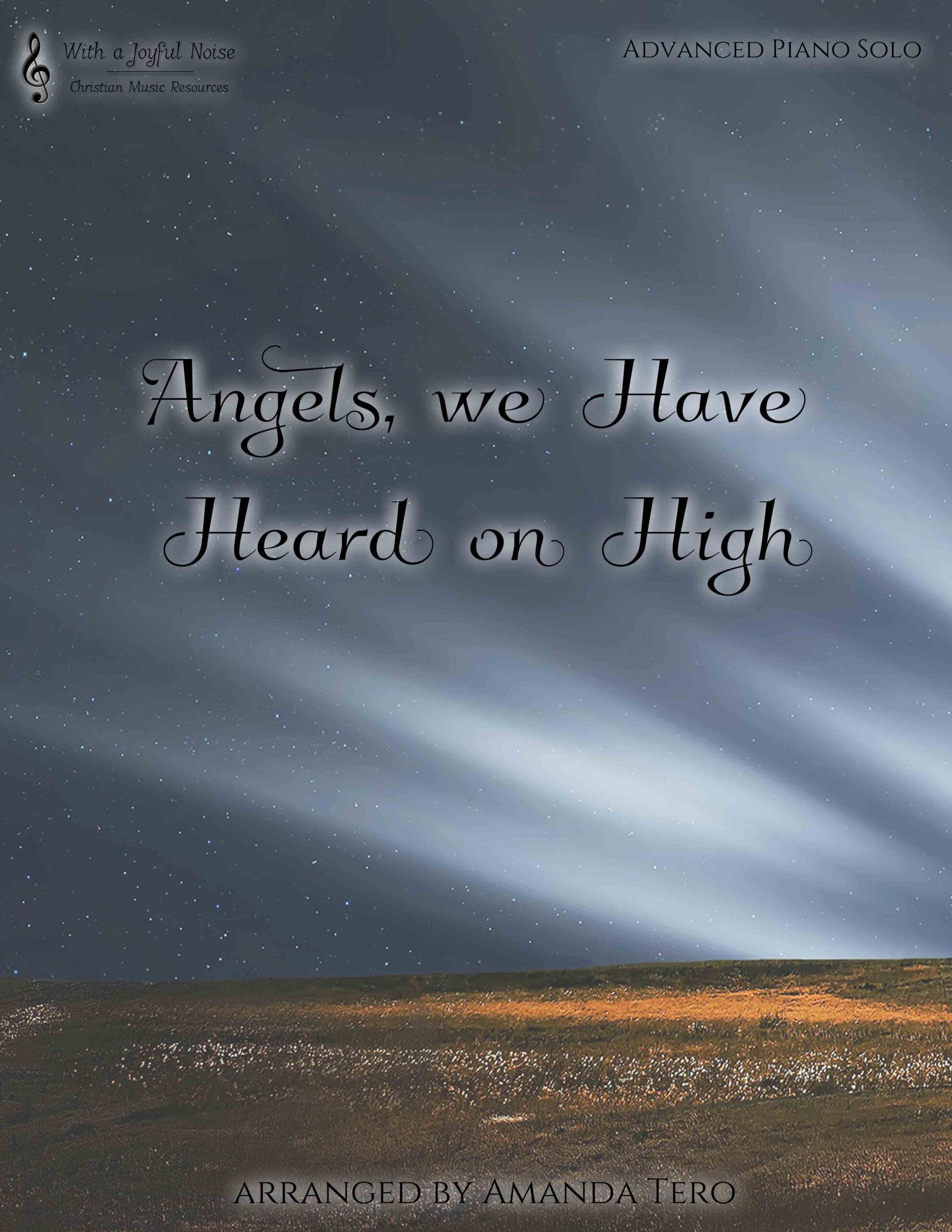Angels We Have Heard on High – Early Advanced piano solo