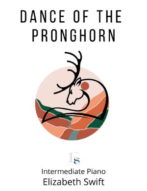 Dance of the Pronghorn Intermediate National Park Piano Sheet Music from