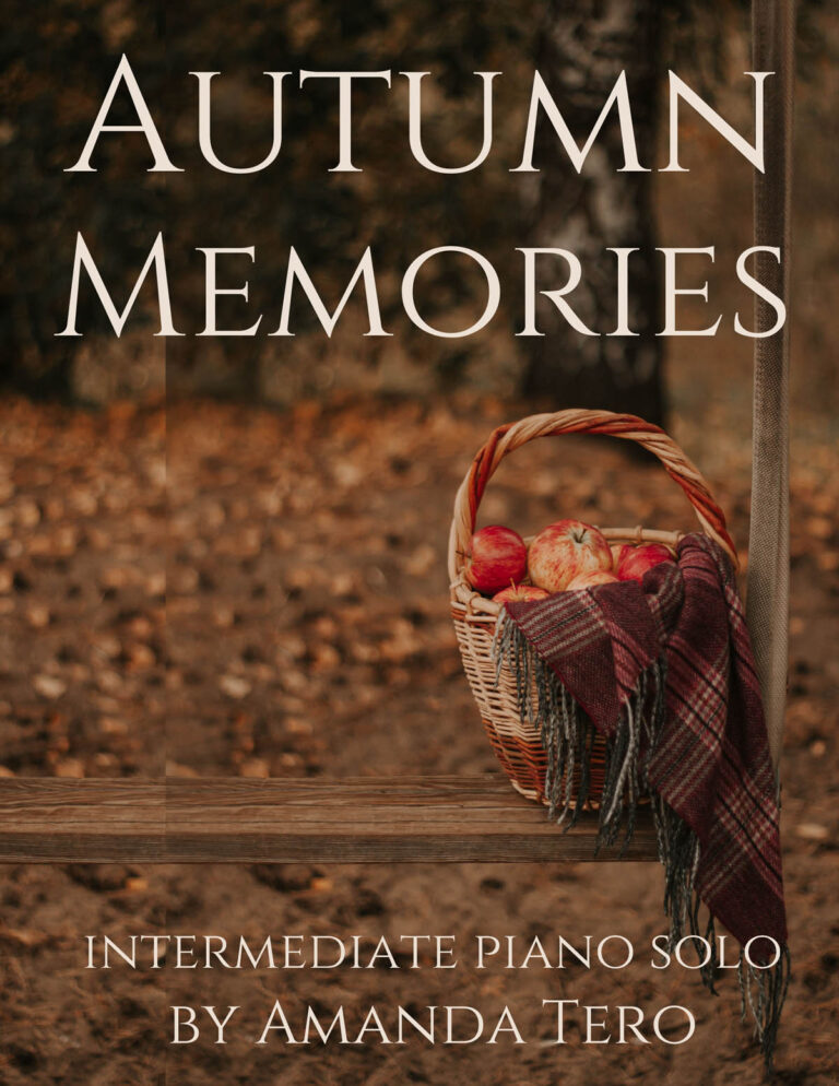 Autumn Memories intermediate piano sheet music