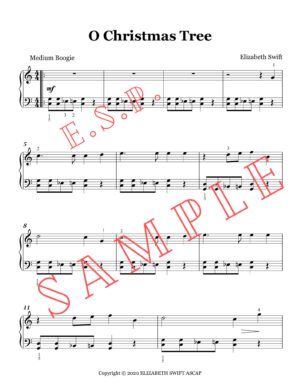 O Christmas Tree Sheet Music for Elementary Piano (Solo)