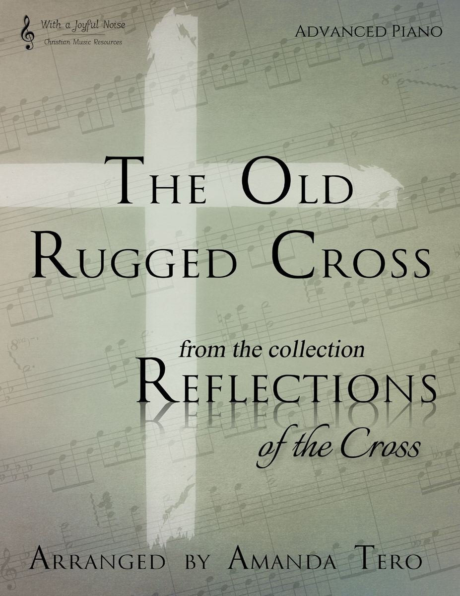 The Old Rugged Cross advanced piano sheet music cover
