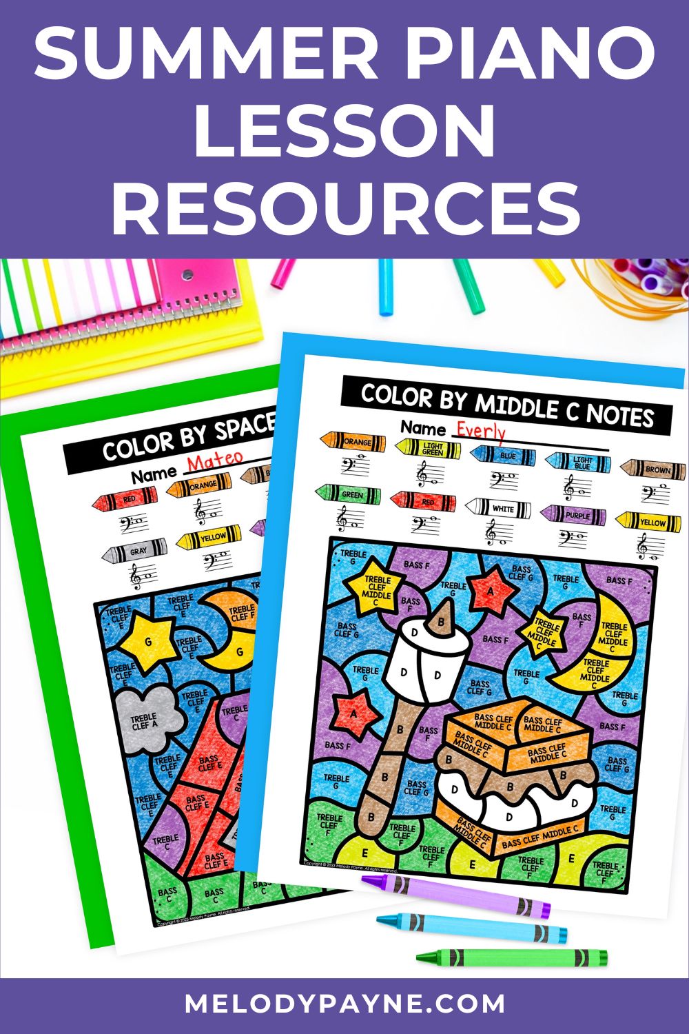 4 Perfect Summer Piano Lesson Resources 1 4 Perfect Summer Piano Lesson Resources