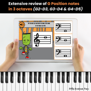 Halloween G Position Note Matching BOOM™ Cards