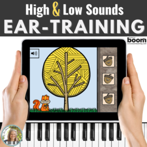 High and Low Ear Training Boom™ Cards – Fall & Autumn-Themed