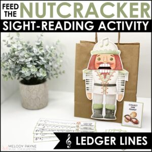 Treble Clef Ledger Lines Piano Sight-Reading Game – Feed the Nutcracker