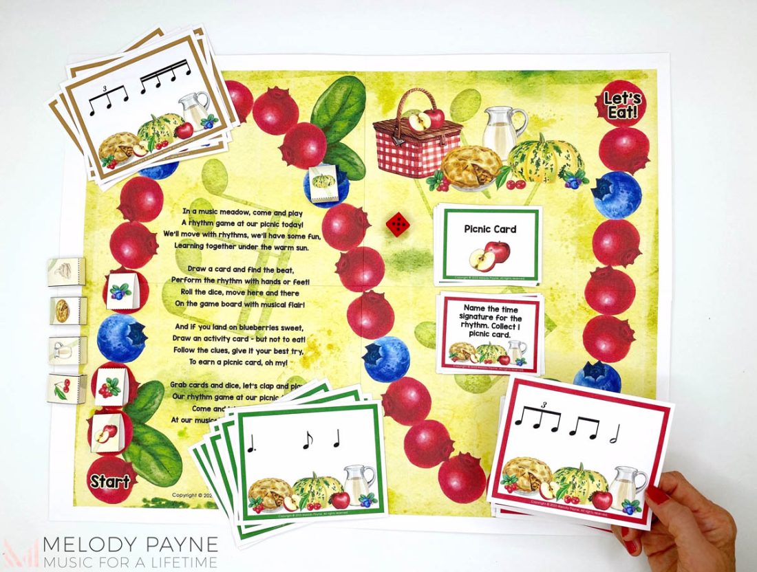 Picnic Rhythms for Teaching Piano Improv