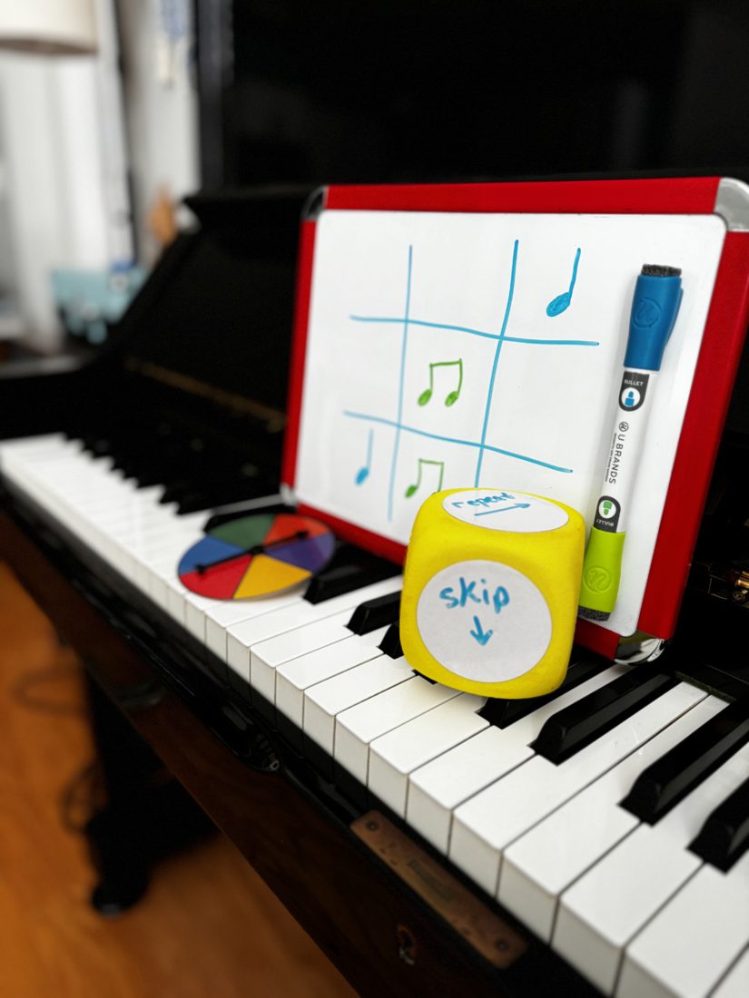 Understanding Neurodiversity: 4 Tips for Teaching Music Students with Disabilities 3 Game on piano keys for Teaching Music Students with Disabilities
