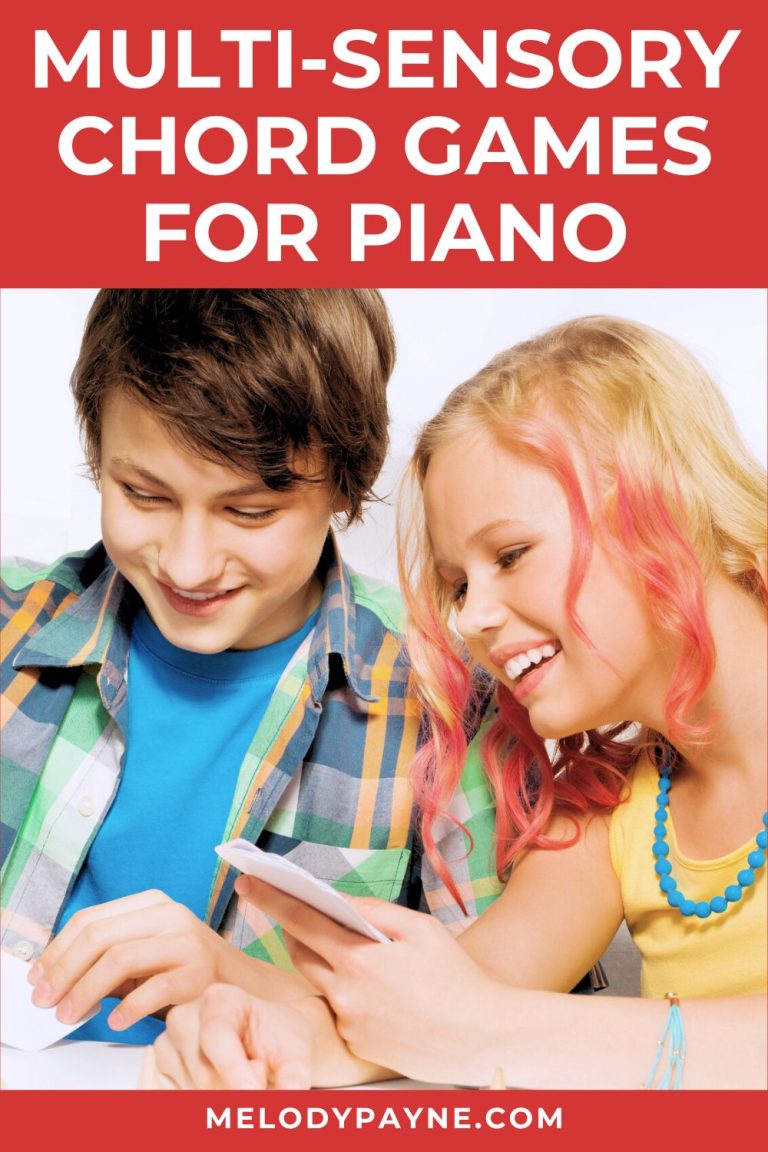 9 Multi-Sensory Chord Games and Activities for Piano Lessons