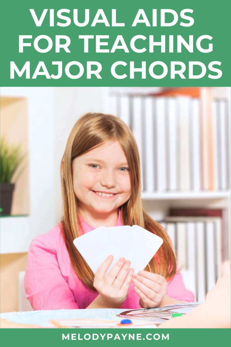 Teaching Major Chords and Inversions with Visual Aids